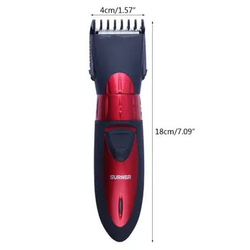 

Professional Electric Hair Trimmer Rechargeable Hair Clipper Waterproof Beard Cutting Machine A6HB
