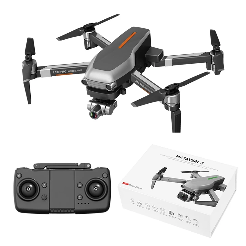 

RC Drone 5G L109-PRO GPS 4K HD Camera WIFI FPV Brushless Motor Foldable Selfie Drones Professional