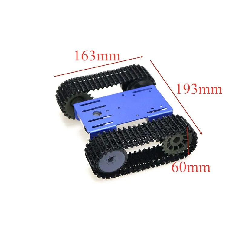 Новое поступление mini TP101 умное шасси для танков гусеничное платформа