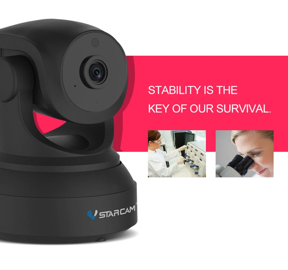 Vstarcam C24S 1080P HD Беспроводная IP камера безопасности wifi IR-Cut ночное видение аудио запись сети внутренний радионяня