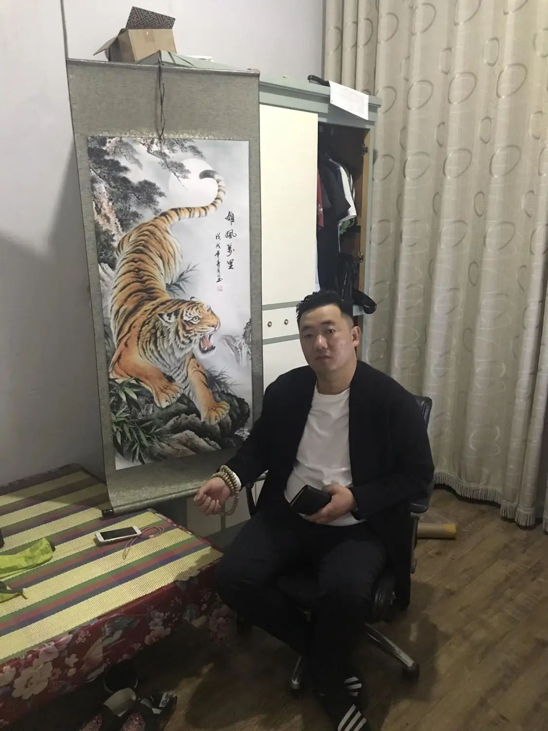 Коллекционная Ручная Краска Восточное искусство кисть для чернил китайская