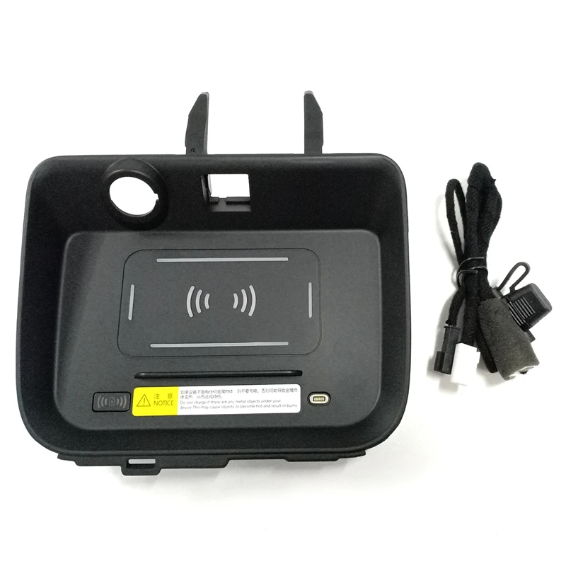 Car Qi Wireless Charger Fast Wireless Charging Car Phone Holder for