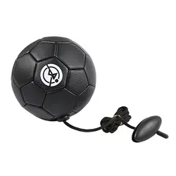 ELOS-футбольный тренировочный мяч Kick Soccer Ball Tpu Размер 2 дети взрослые Futbol с струной для начинающих тренировочный пояс