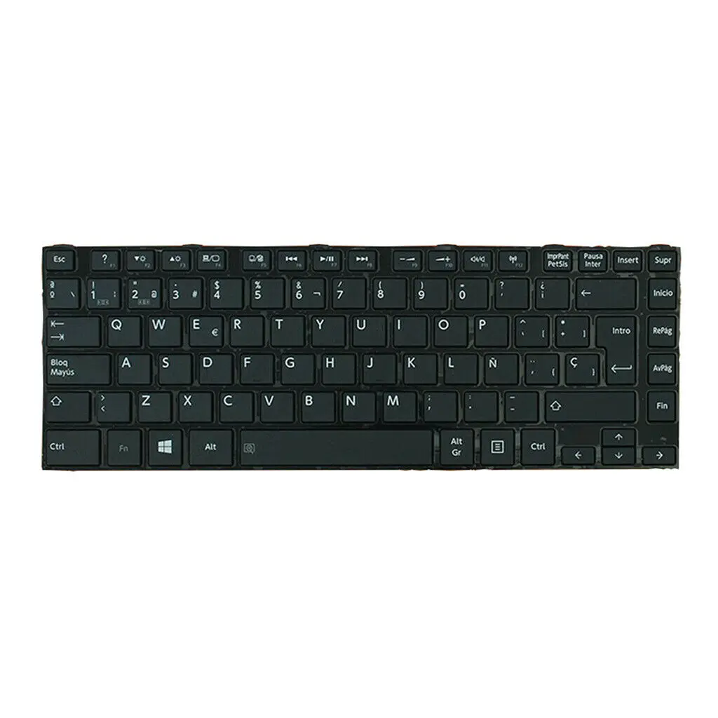 Клавиатура для ноутбука Toshiba satellite L40-A L40-SP L40D-A L40DT-A черный Испанский SP