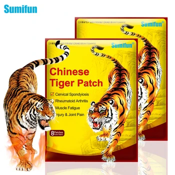 

Sumifun 8/16/48Pcs Tiger Balm Medical Plaster Neck Back Body Pain Relaxation Joint Pain Patch Killer Body Back Relax Stickers