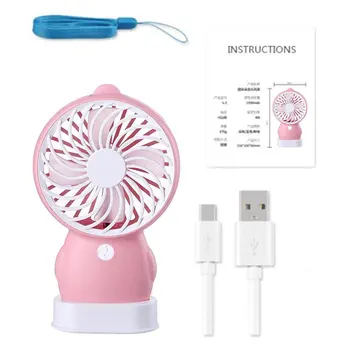 

Yellow Duck Penguin Fan Creative Personality Mini Usb Charging Fan Student Fan Summer Portable Small Fan