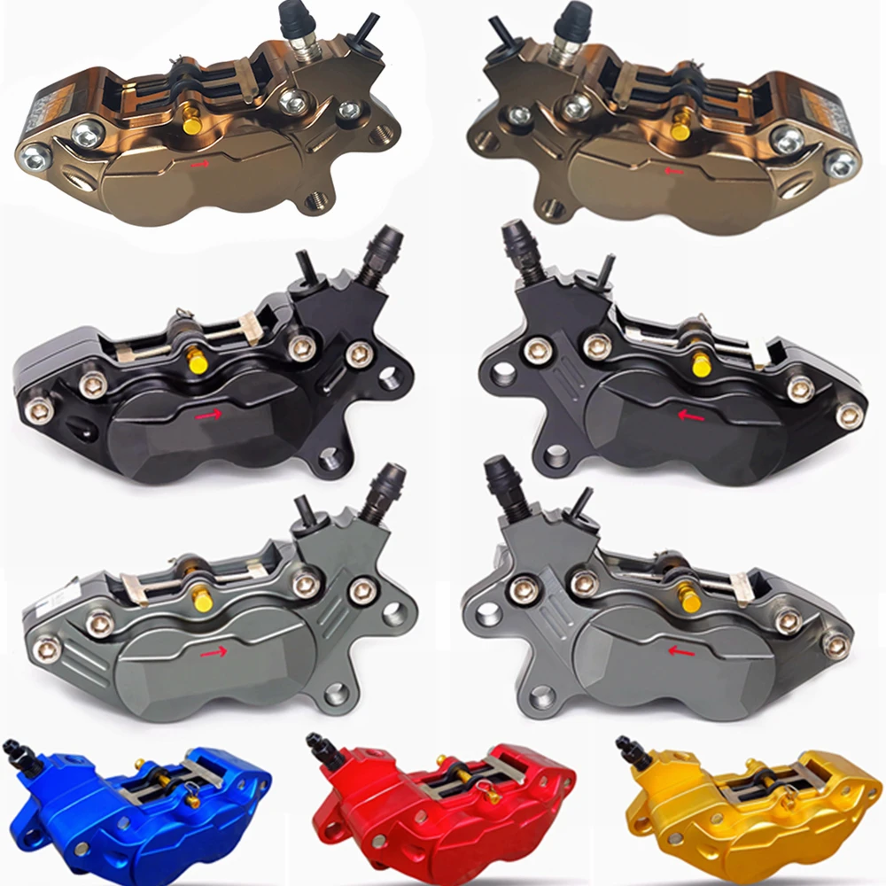 CNC Anodizing Axial Brake Caliper 40mm Hole Pitch Universal For Honda Yamaha Kawasaki Suzuki Motorcycle Accessories 9 Colors | Автомобили