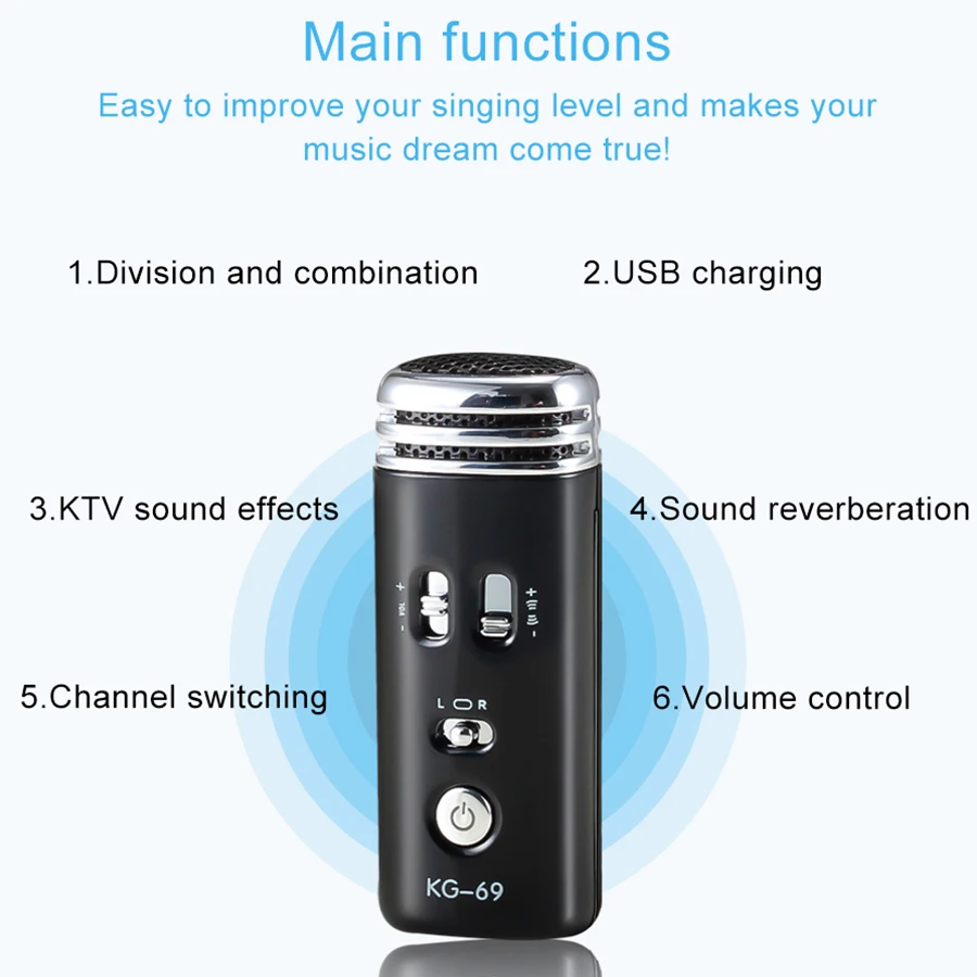 MAMEN 5 цветов смартфон Микрофон Студийный конденсаторный приложение микрофон KTV MIC для радио Braodcasting поет и записывает компьютер