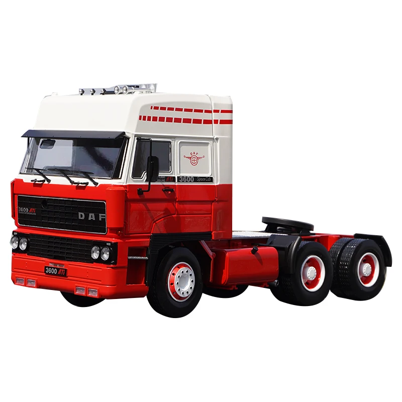 

Классическая оригинальная фабрика 1:18 Kk Daf 3300 3600 модель грузовика с литым под давлением и кабиной для коллекционирования, рекламная акция, подарок