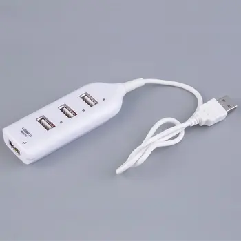 

High Speed 4 Ports USB 2.0 Hub USB Port USB HUB Portable USB Splitter for Apple Macbook Air Laptop PC Tablet
