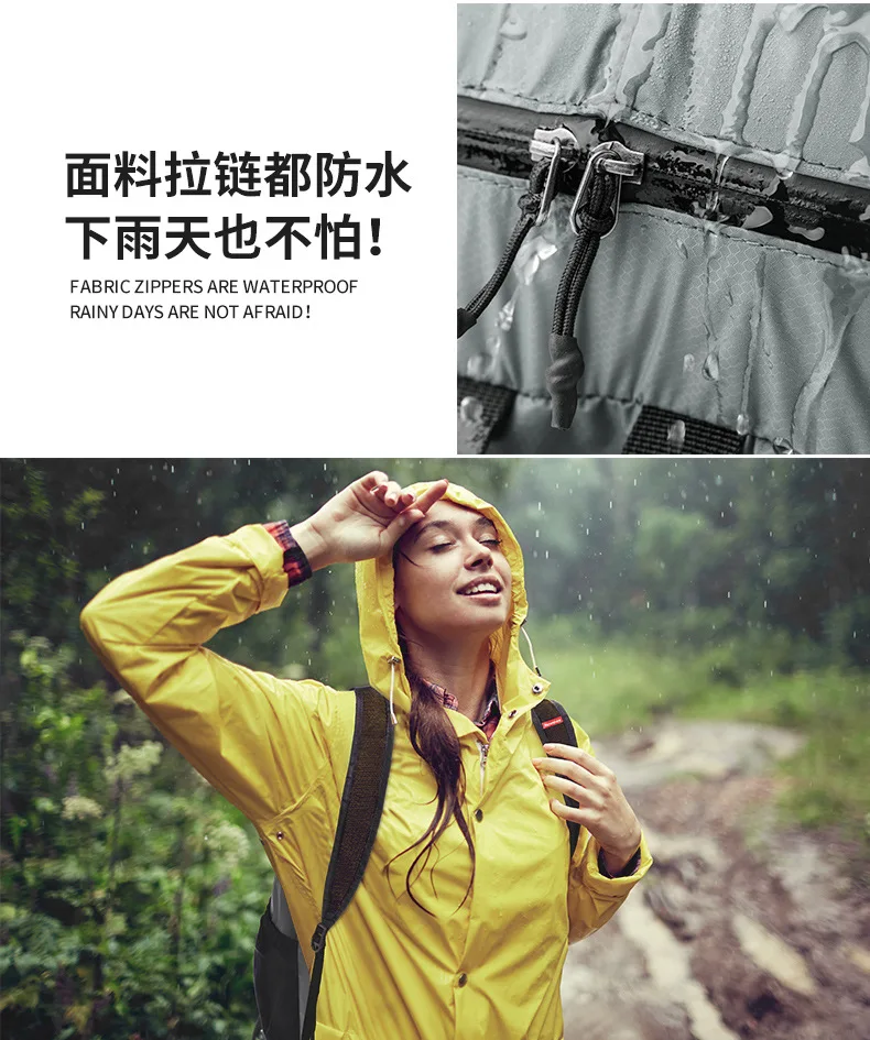 Naturehike Outdoor Travel Mountain Climbing Foldable Silica Gel Yunyan Backpack Ultra-Light Waterproof Rides Luggage