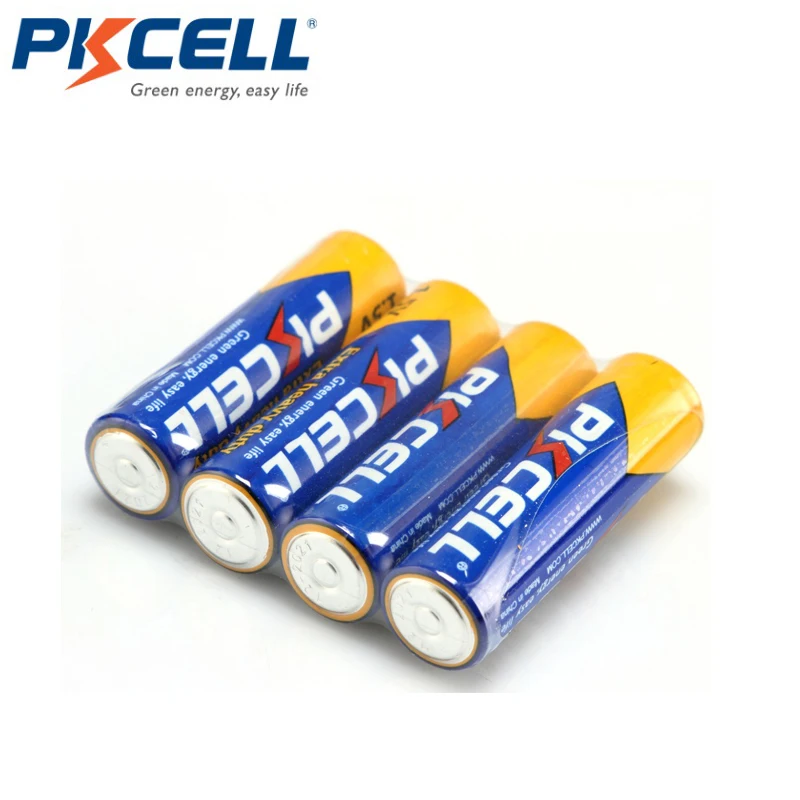 Disposable Battery 80PC AA+AAA combine PKCELL 40PC AA R6P UM4 +40PC AAA UM3 R03P 1.5V Carbon-Zinc Primary For toys remote