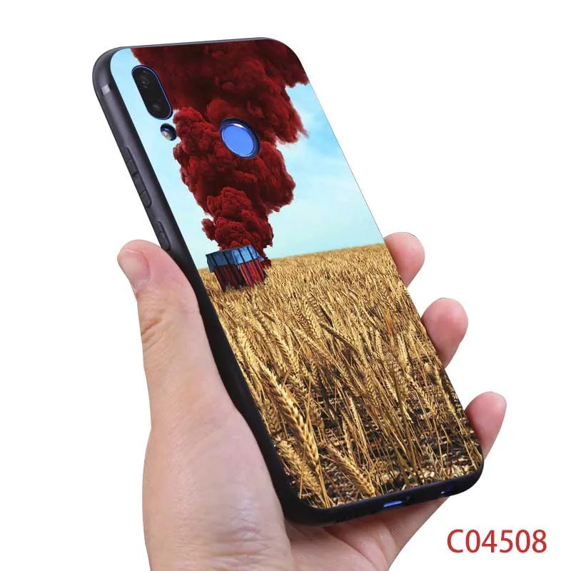 PUBG игры боя крышка для Xiaomi Redmi note 7 k20 pro 7 note 5 6 4x 7a прозрачный однотонный Мягкий силиконовый чехол для телефона - Цвет: C04508