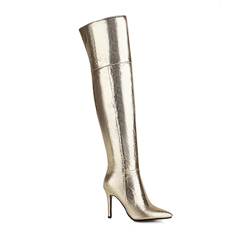 Mstacchi elegante salto alto botas femininas de