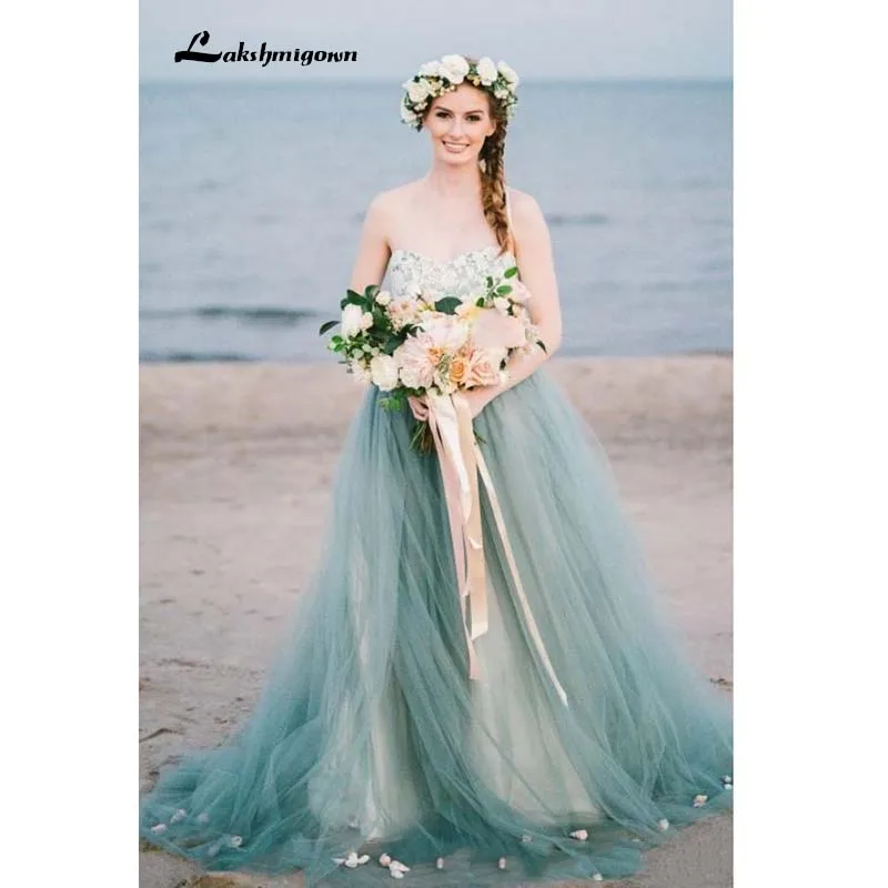 pale blue strapless dress