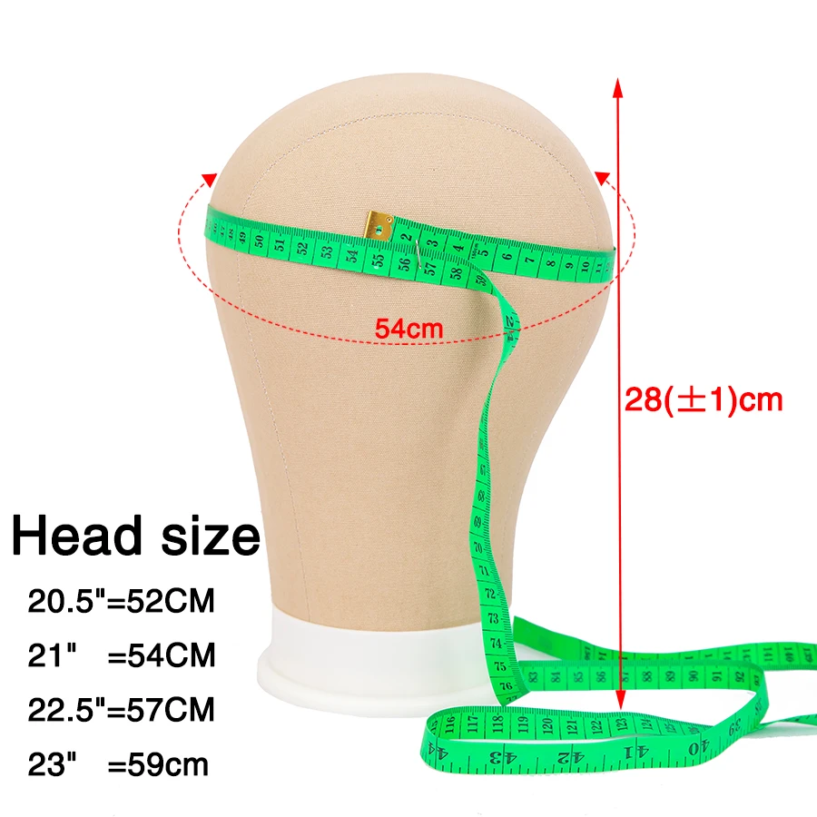Alileader New 152Cm/64Cm Wig Stand Wig Tripod With Mannequin Canvas Block Head Adjustable Tripod Stand Wig Making kit TPins Gift