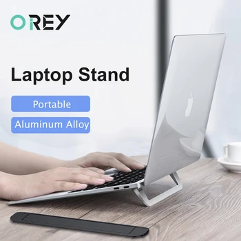

Portable Laptop Stand for MacBook Air Pro iPad Tablet Foldable Desktop Support Notebook Stand Aluminum Alloy Laptop Holder Riser