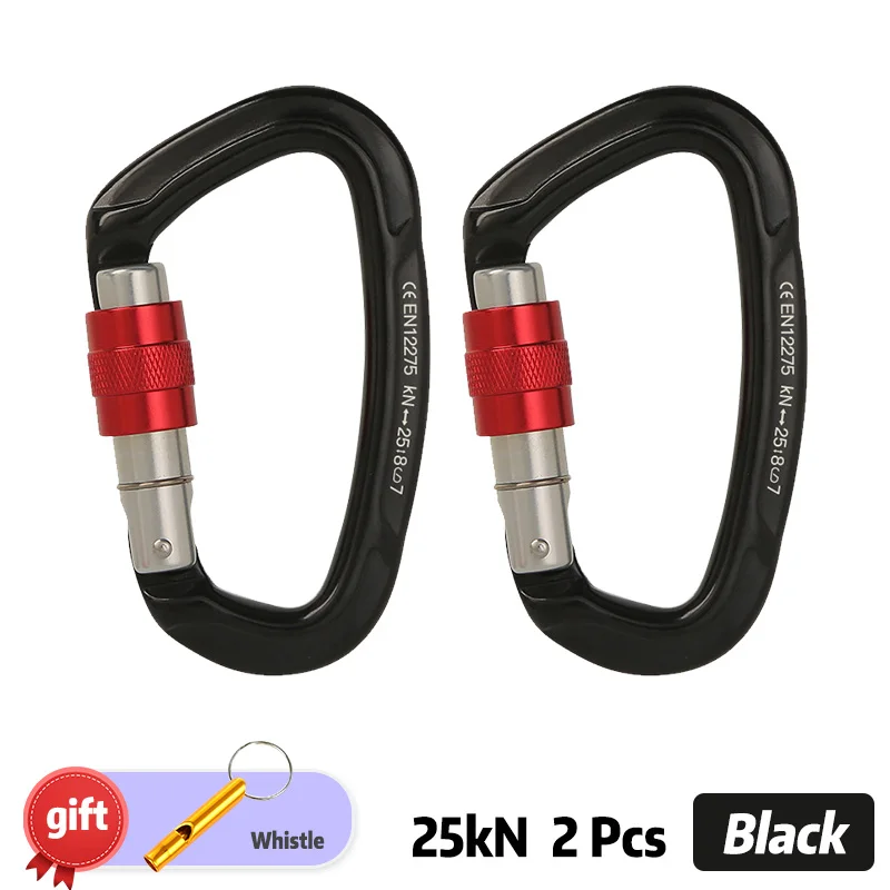 Sports & Outdoors BSRN Red Oval Climbing Carabiner Clip UIAA and CE