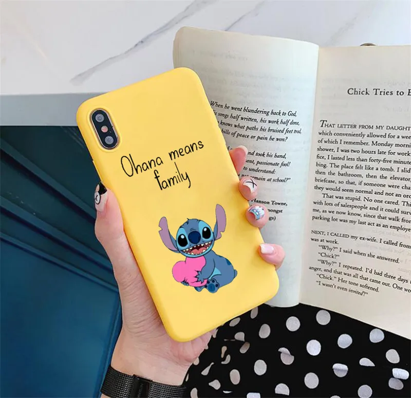 Phone Case Cartoon Cute Stich Stitch For huawei p30 lite p20 p10 mate 20 pro 10 lite honor 20 9 10 lite Soft Silicone Cover case - Цвет: HHSR-23515