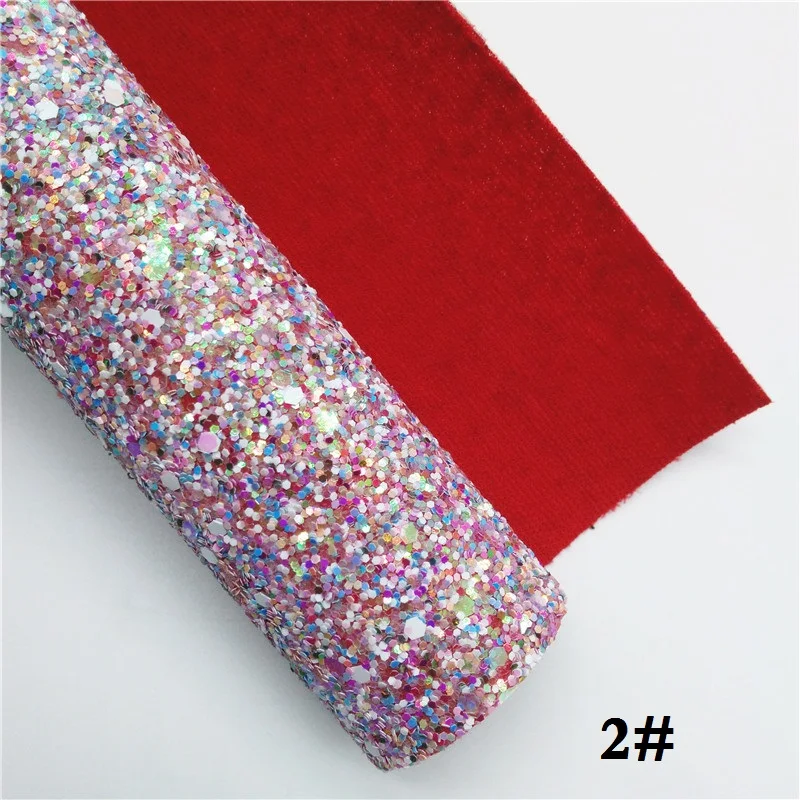 2 Glitterwishcome 21X29 см А4 Размер синтетическая кожа, массивная блестящая кожа, искусственная ткань из искусственной кожи винил для бантов, GM665A - Цвет: 2