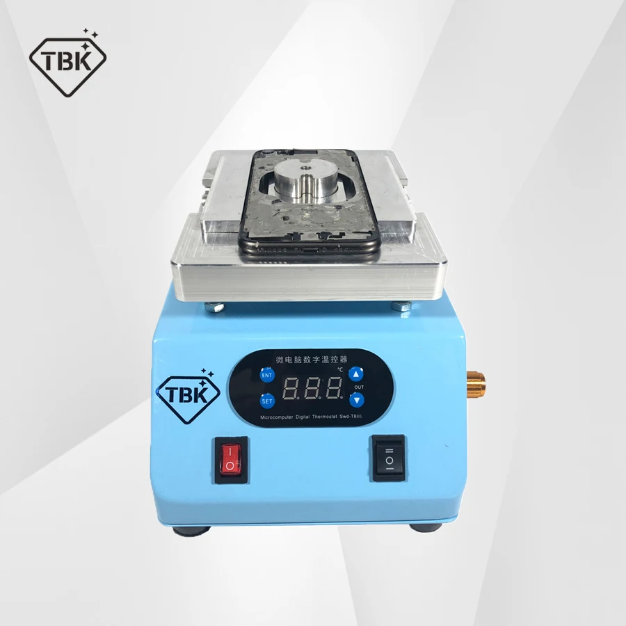 TBK-238 автоматический мобильный телефон стеклянный разделитель задней |