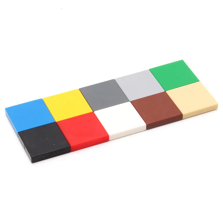 

DIY Building Blocks Thin Figure Bricks Smooth 1x1 200PCS 24Color Educational Creative Compatible With Legoe Toys for Children