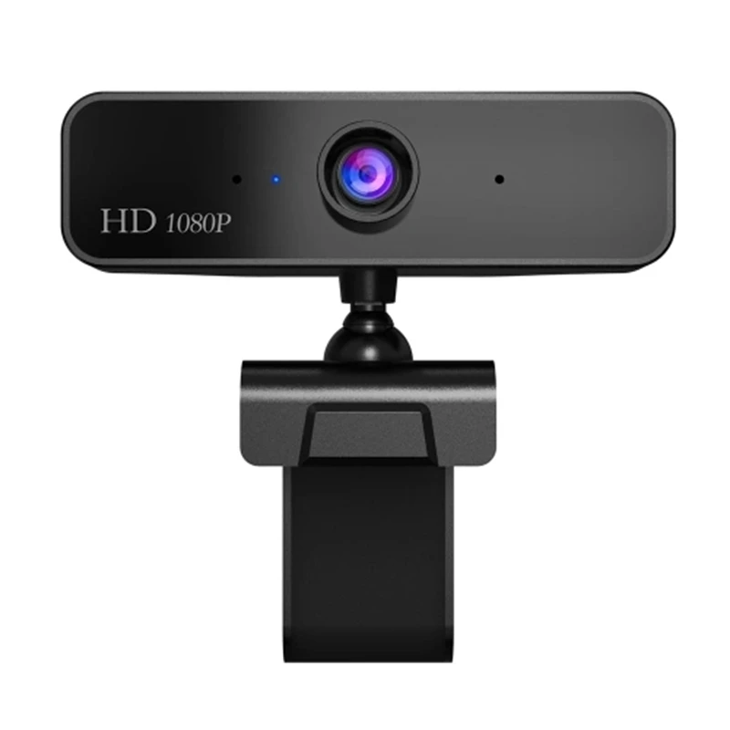 S2 HD 1080P Веб-камера Встроенный микрофон высокого класса Видеозвонок веб-камера для портативных ПК (черный)