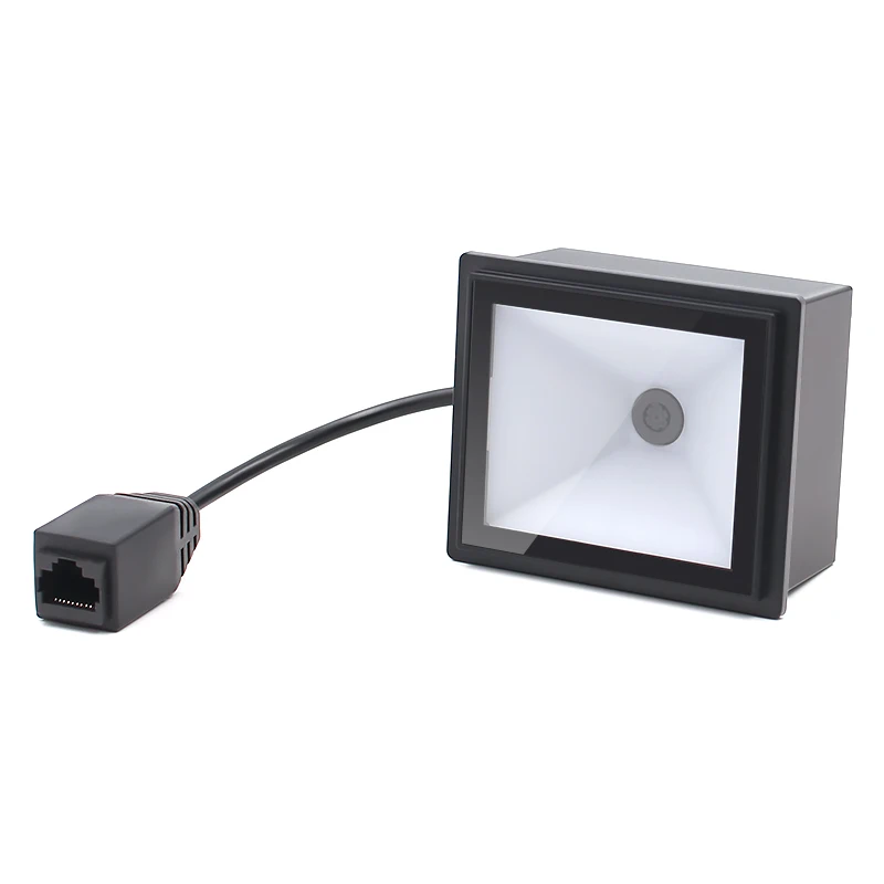 Waterproof CMOS QR 2D Black Fixed Mount Barcode Scanner For Kiosk Vending Access Control EP8000Y