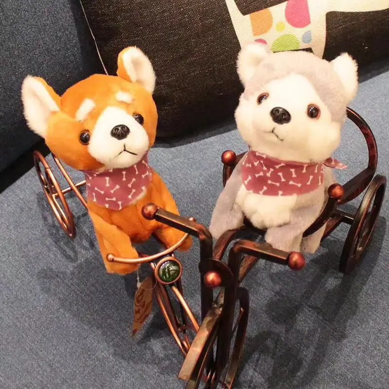 Электрические игрушки Douyin будут гулять с музыкой щенка, могут петь и трясти хвост электрические плюшевые игрушки