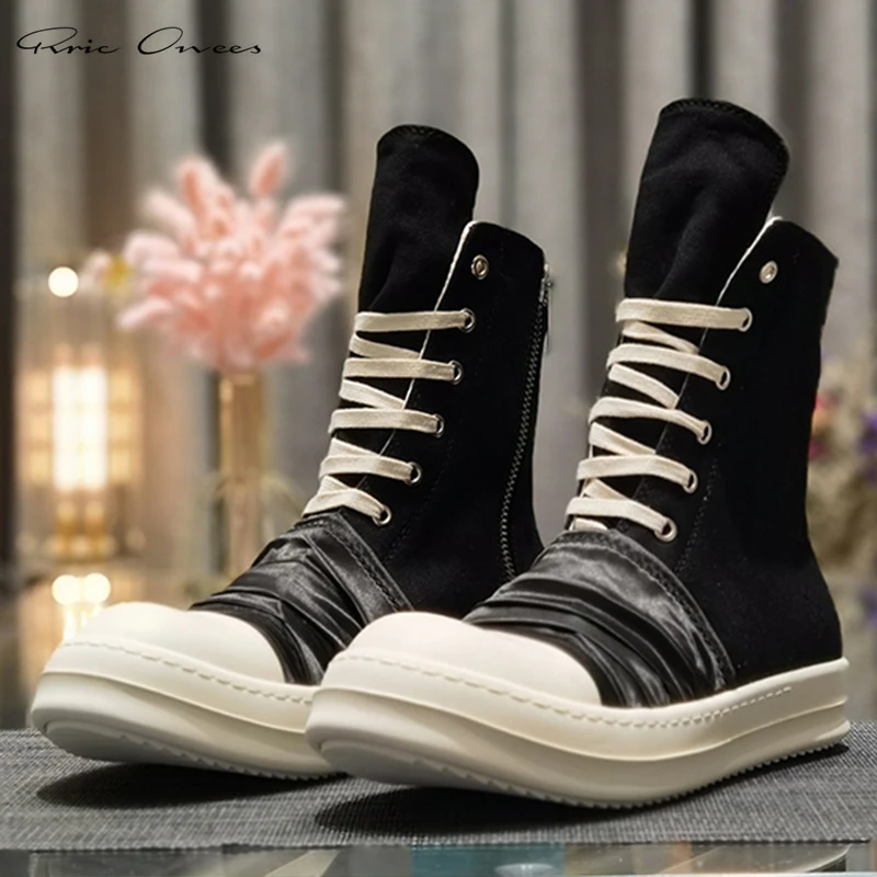 

Rric Owees sneaker Men Shoes Men's Sneakers Shoes Streetwear Hip Hop Men Shoe Men's Casual Shoes Canvas Boots