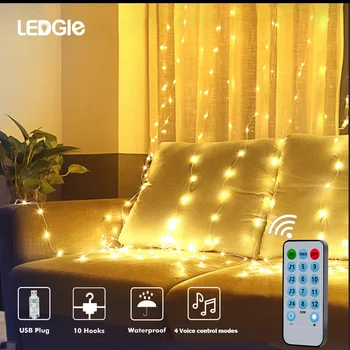 

LEDGLE 6W Fairy Light Garland Led String Lights Decoration Light String Led Strip For Christmas Tree Wedding Day outdoor&indoor