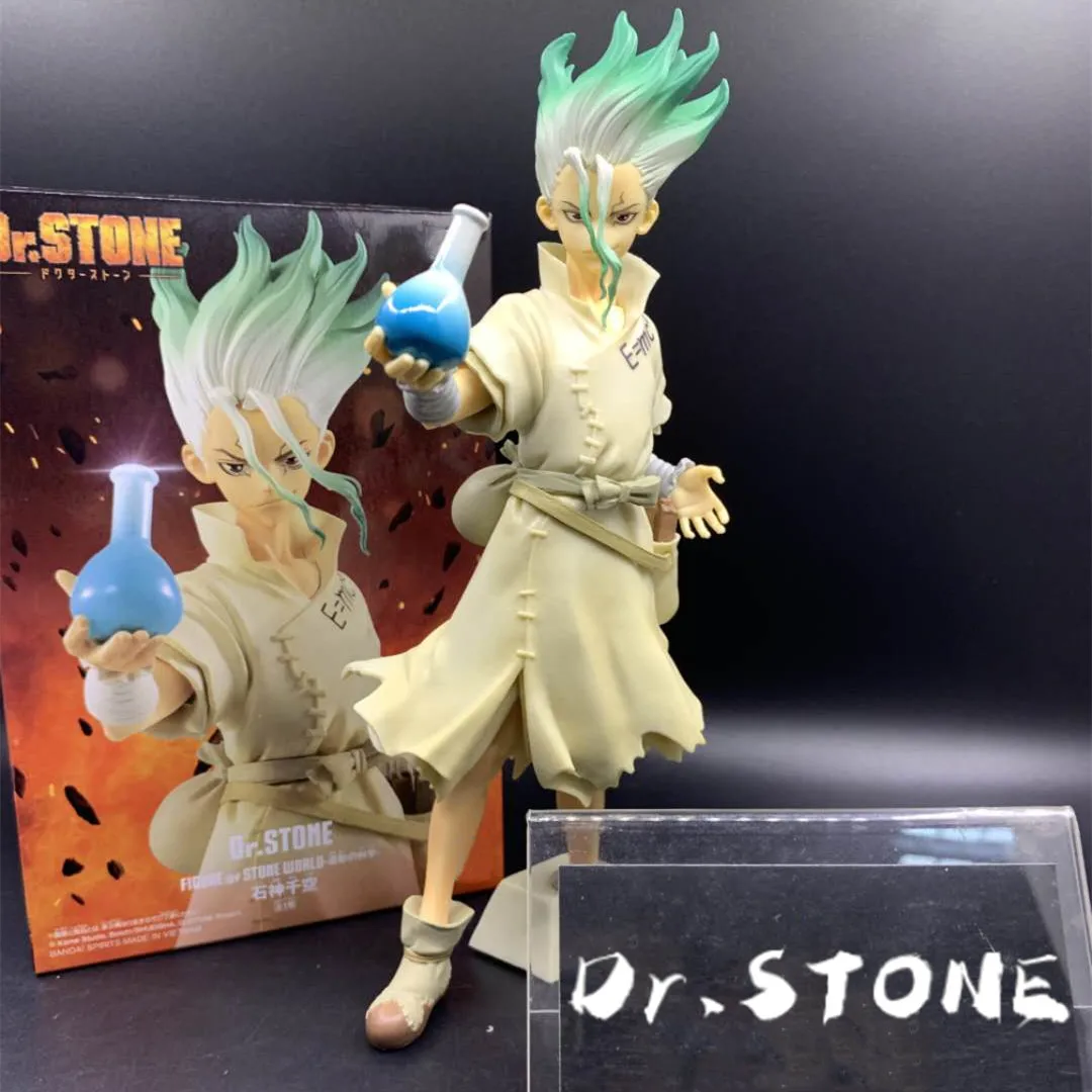 Экшн-фигурки из ПВХ Dr.STONE DXF Ishigami Senkuu игрушки аниме 180 мм | Игрушки и хобби