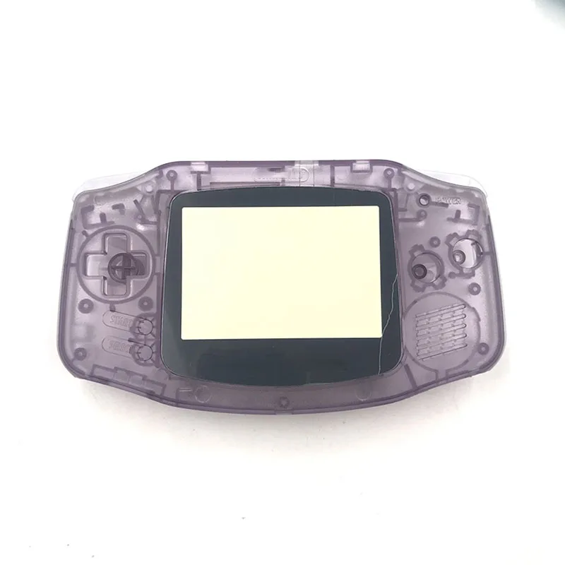 20 шт. для Gameboy Advance светится в темноте пластиковый корпус w экран для GBA светящийся чехол - Цвет: clear new purple