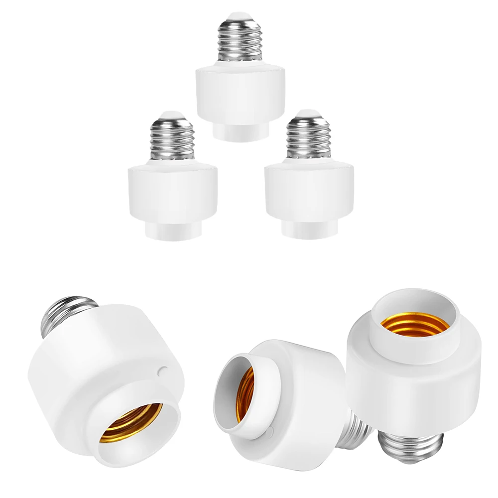 Tuya Smart Life Wifi Smart Light Bulb Socket Adapter E27 Switch Lamp Base Holder for Amazon Alexa Google Home