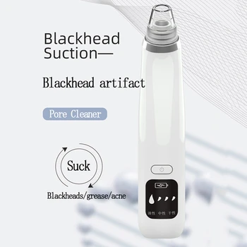 

Electric Blackhead Suction Device Pore Cleaner Skin Rejuvenation New Hot Compress Function Home Beauty Device Skin Care Tool
