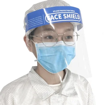 

10pcs Transparent Face Protective Shield Cover Anti-Spray Splash Anti-Fog Anti Flying Spit Saliva Safety Work Guard Shield Cover