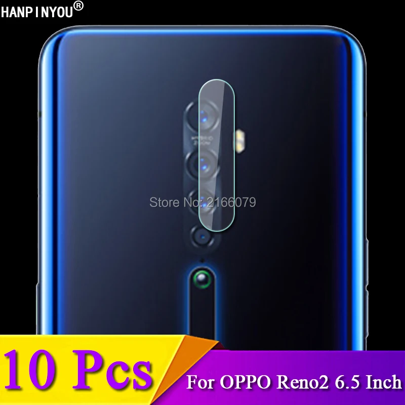 10 шт./партия для OPPO Reno2 Reno 2 6," Прозрачная задняя камера защитная крышка для объектива Мягкий закаленное защитный из стеклянной пленки