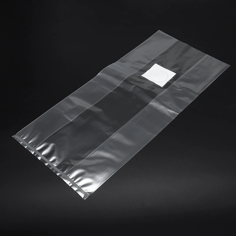 Promotion! 50Pcs 10x20 Inch PVC Mushroom Spawn Grow Bag Substrate Hight Temp Pre Sealable Garden Supplies Grow Bags