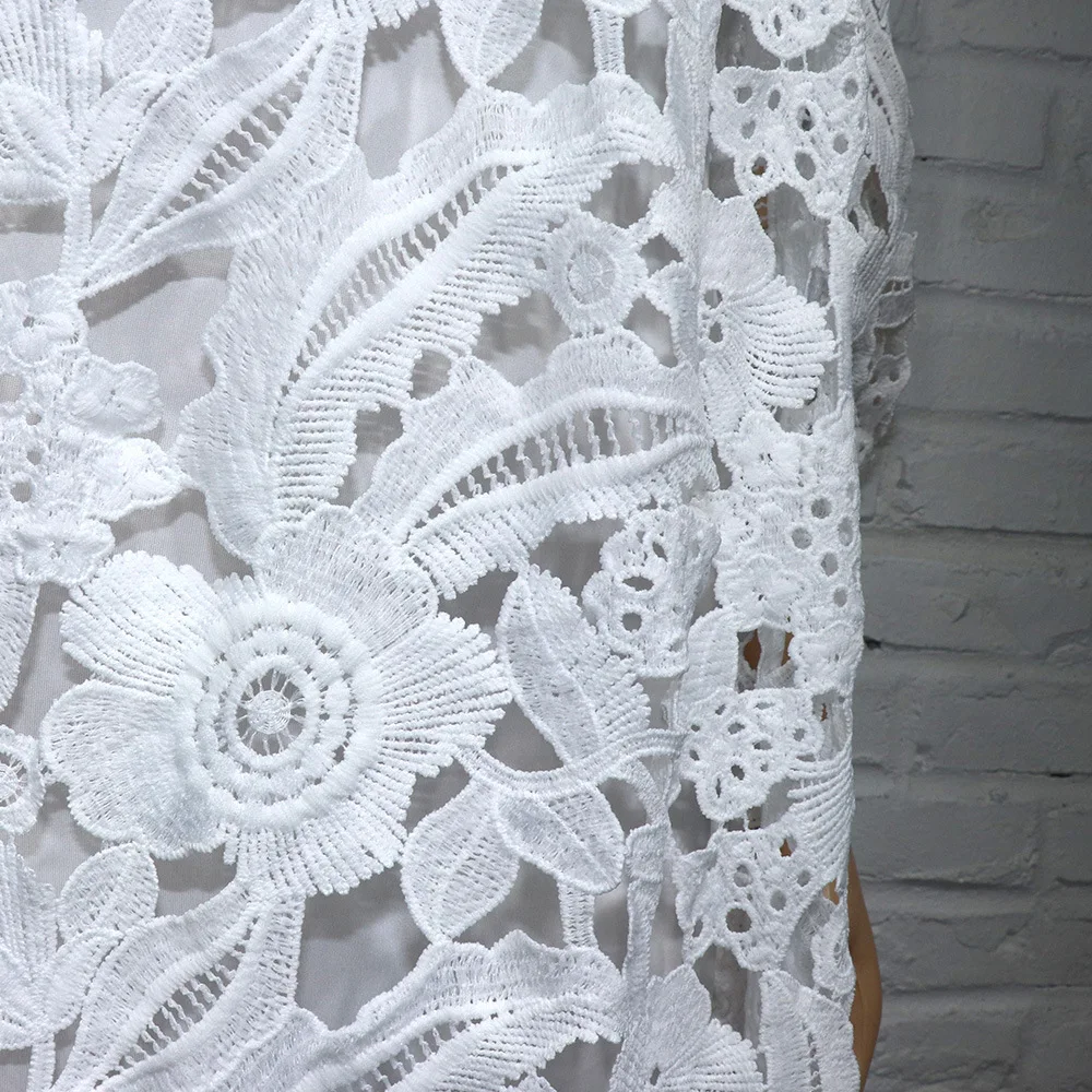 New African Fashion Women's Lace Abaya Stylish Dashiki Inner Dress Loose Long Dress Two Pieces Africa Dashiki Nigerian Clothes