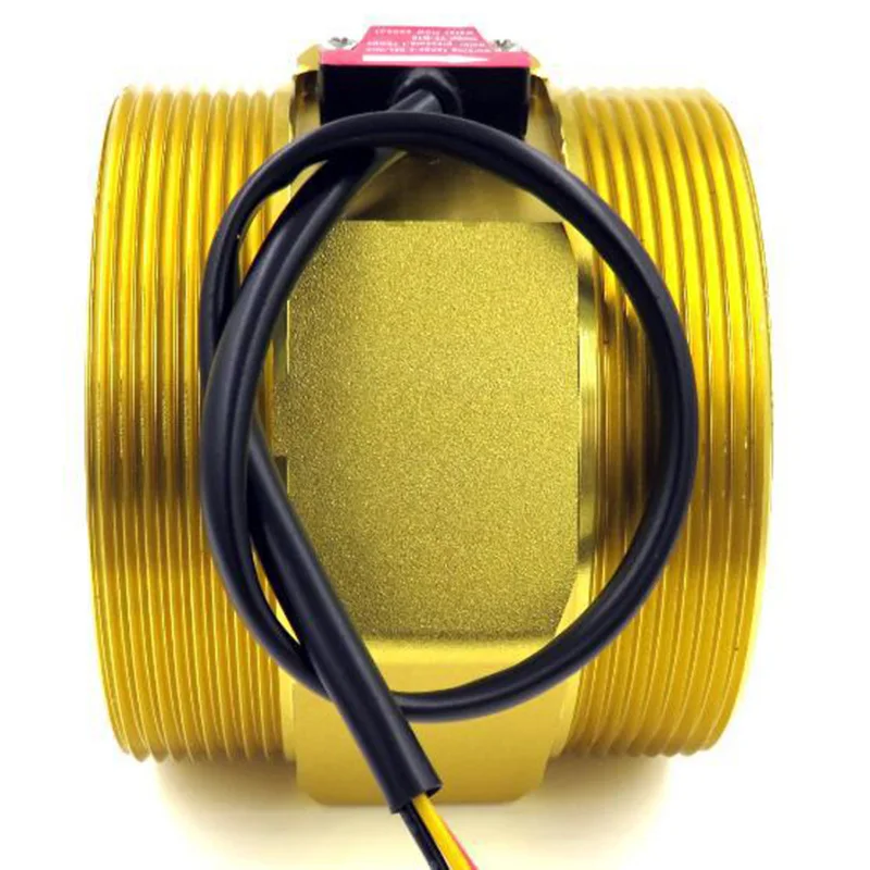 US211M Lite DN80 20-500L/Min Digital Flow Meter 5V Flow Reader Compatible with All Our Hall Effect Water Flow Sensor With