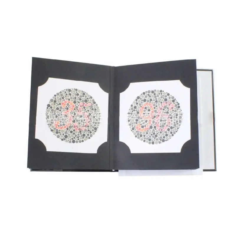 

Ishihara Book 38 Plates Optometry Color Vision Test Chart for Colour Deficiency
