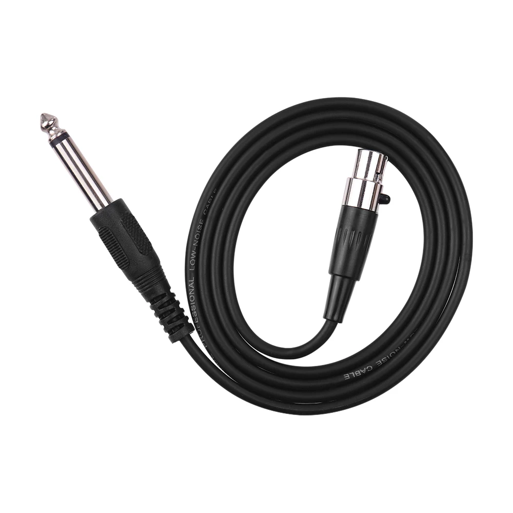1 м 3-Pin Mini XLR разъем(TA3F) до 1/4 дюйма разъем музыкальный инструмент кабель Стадия Электрогитары шнуры Динамик кабель