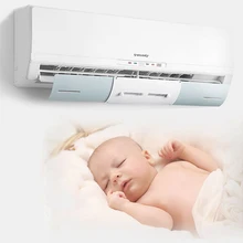 Регулируемая Крышка Кондиционера ветровое стекло кондиционер дефлектор перегородка щит ветровой направляющий месяц прямой анти-Ветер щит