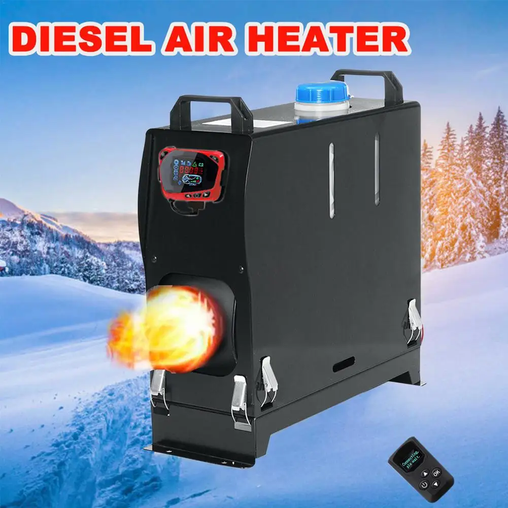 

All InDiesel Air Car Heater Host 8KW Adjustable 12V LCD English Remote Control Integrated Parking Heater Machine