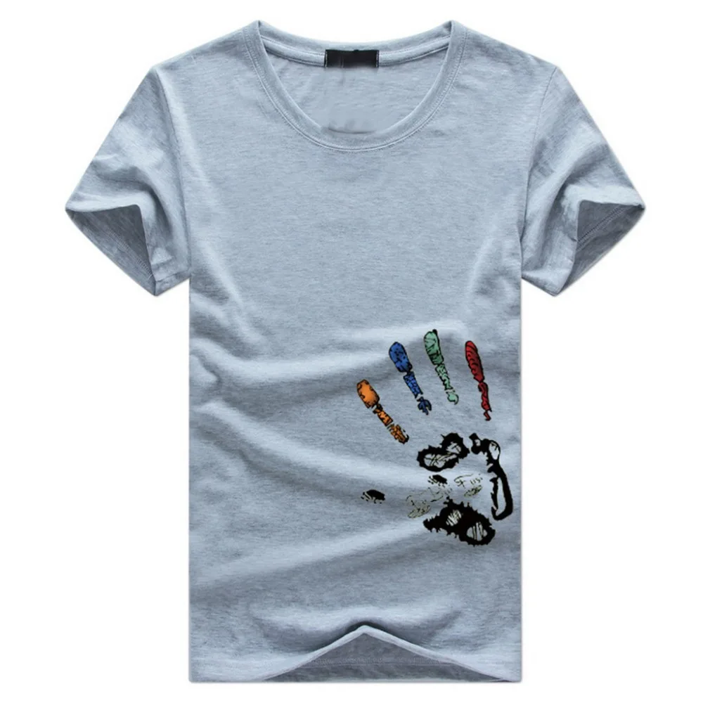 High Quality Fashion Mens T Shirts Casual Short Sleeve T-shirt Mens Printed Casual Cotton Tee Shirt Summer Clothing 5XL