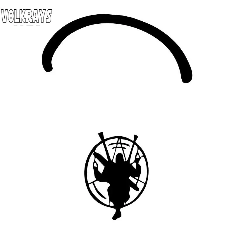 Volkrays креативные автомобильные стикеры Paramotor Flyer Paramotorist Motoparaplane аксессуары