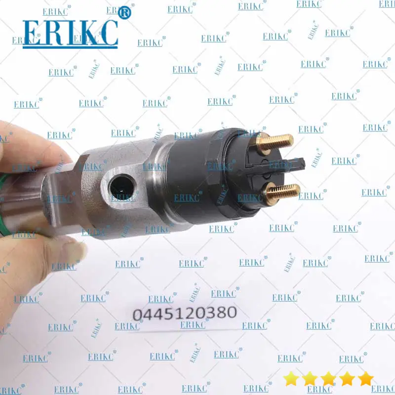 ERIKC 0445120380 автозапчасти инжектор в сборе 0 445 120 380 0445 Common Rail дизельный инжектор 120 380 для Bosch Инжектор
