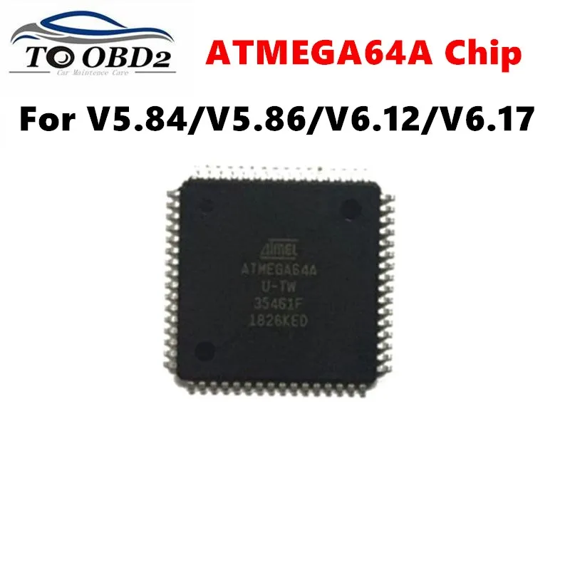Новая интегральная микросхема ATMEGA64A AU для XPROG V5.84 V5.86 V6.12 V6.17 погрешность