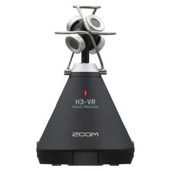 

ZOOM H3-VR Handy Recorder 360º VR audio recorder All-In-One Ambisonics Mic,Recorder and Decoder, USB 2.0 Audio Interface Mode