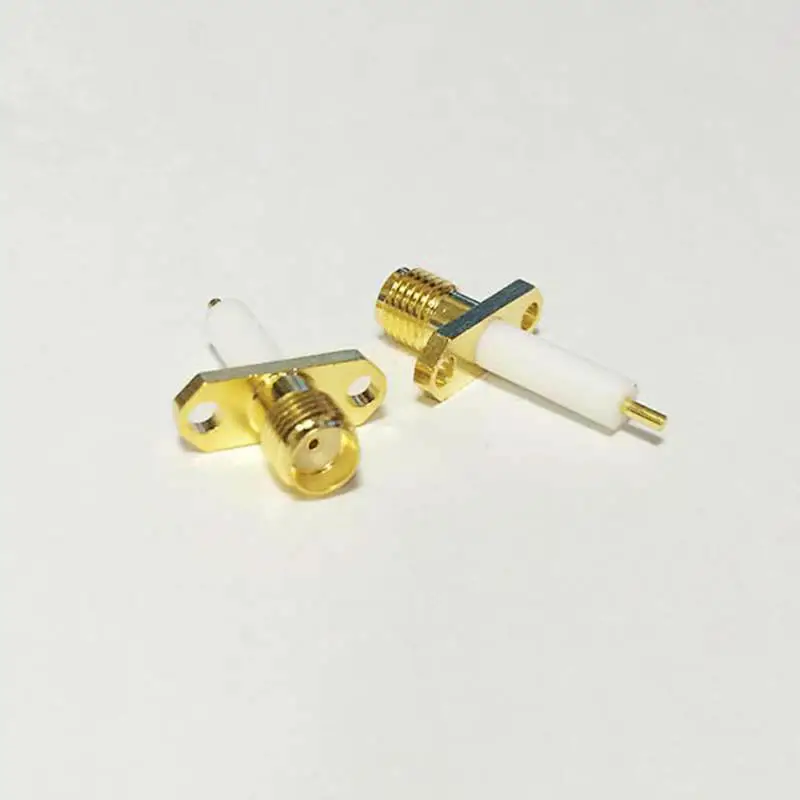 1 шт. Новый гнездовой разъем SMA RF коаксиальный для монтажа панелей паяльная